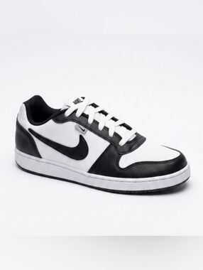 Nike Ebernon Low PRM `White Black Wolf Grey` AQ1774-102 Size 10.5